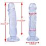 YUN-FLOVE YUN-Massagrel Styuty Wearable Strap On Dillo with Suc-Tion Cup Mini Pennis Adjustable Belt for Woman&Couples by F41