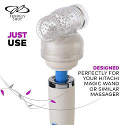 Hitachi Magic Wand Attachment - Massage Male Head Tickler Accessories - Silky Smooth Silicone - Best Gift Idea