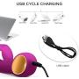 L’aise Vie V2 Rabbit Vibrator Personal G-spot Vibe Electric USB Rechargeable Powerful Massager with 42 Different Functions for Females Waterproof Adult Sex Toys (Hotpink)