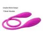 G-Spotter Wand Double Dong 21" Vibrators,Realistic Double Sided Silicone Dildos for G-Spot Clitoris Nipple Prostate Vagina Stimulation with Adjustable Angles