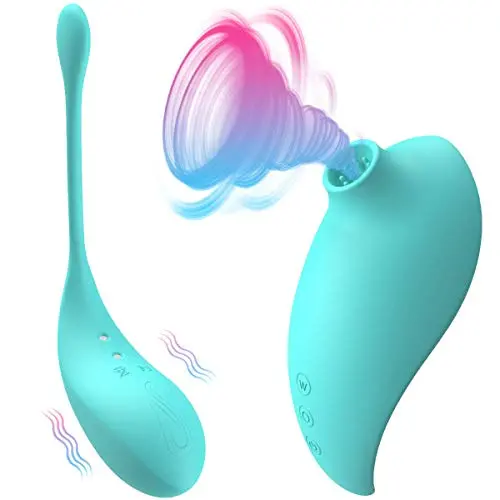 Clitoral Sucking Vibrator,Wireless Remote Control Wearable Bullet Vibrator Rechargeable Nipple Clitoris Stimulator Vibrating Egg Adult Sex Toys for Women,12 Vibrating Frequencies & 7 Sucking Modes Clitoral Sucking Vibrator,Wireless Remote Control Wearable Bullet Vibrator Rechargeable Nipple Clitoris Stimulator Vibrating Egg Adult Sex Toys for Women,12 Vibrating Frequencies & 7 Sucking Modes