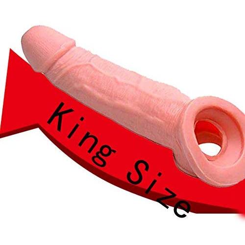 ZHG-Bigger Male Enlarger Sleeve Extender Girth Enhancer-778957913598