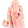 USQD Girth Enhancer Lock Sleeve Ring for Men Reusable -Time Delay - Smooth Extremely Pleasure Wonderful Relax Personal Toy Lifelike Extremely