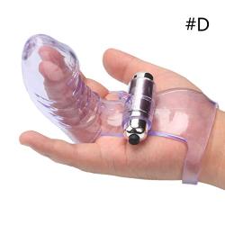 Sixinu Women Strap-on Finger Toy Massager Game Toys for Women