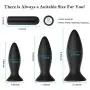 Anal Plug Male Prostate Massager Vibrating Butt Plug 3Pcs Training Kit 9 Vibration Modes with Remote Control Anal Vibrator Sex Toys with Suction Cup Base for Male, Female and Beginner Anal Plug Male Prostate Massager Vibrating Butt Plug 3Pcs Training Kit 9 Vibration Modes with Remote Control Anal Vibrator Sex Toys with Suction Cup Base for Male, Female and Beginner