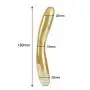 Medical-Grade Crystal Glass Stick for Women Men Back and Body Deep Tissue Muscle Therapy Medical-Grade Crystal Glass Stick for Women Men Back and Body Deep Tissue Muscle Therapy