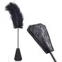 Ostrich Feather Tickler 2 Piece Set | Adult Sex Toys Whip and Riding Crop Slapper | Bondageromance Kit for Couples