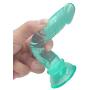 5.7 Inch Realistic Dildo, Body-Safe Material Lifelike Dildo Powerful Suction Cup Dildo,Flexible Cock Adult Sex Toy from Women (Green)