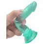 5.7 Inch Realistic Dildo, Body-Safe Material Lifelike Dildo Powerful Suction Cup Dildo,Flexible Cock Adult Sex Toy from Women (Green)