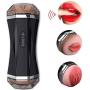 CharmingNight Ergonomics Lifelike Vigina Mouth Openings 2-in-1 Mens Interactive Hands Free Relax Toy