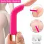 Bullet Vibrator Mini Clitorial Stimulator Women, Silicone Adult Massager Sex Toy Rechargeable 16 Speeds Waterproof G-spot Vibrator for Women Couples (Pink) Bullet Vibrator Mini Clitorial Stimulator Women, Silicone Adult Massager Sex Toy Rechargeable 16 Speeds Waterproof G-spot Vibrator for Women Couples (Pink)