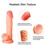 Perfect Size Private Toy Flexible Medical Grade PVC (8.27 Inch, 1.57 Inch) Flesh Color CHUKRUK0918