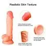 Perfect Size Private Toy Flexible Medical Grade PVC (8.27 Inch, 1.57 Inch) Flesh Color CHUKRUK0918