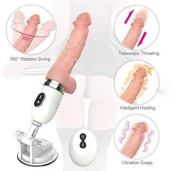 Adult Machine Automatic Massage with Suction Cup Multispeed Adjustable Telescopic Thrusting with 1 Dido