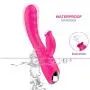 USB Rechargable Soft Quiet Wireless 30 Speed Cordless Waterproof Dual Motor Safer and Convenient Simple Suction (Rose Red) USB Rechargable Soft Quiet Wireless 30 Speed Cordless Waterproof Dual Motor Safer and Convenient Simple Suction (Rose Red)