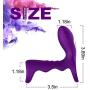 Multi Speeds Vebreting Ring Waterproof Rings Toy for Male Couples Wireless Remote Control