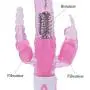 ARIRRA Bunny Triple Pleasure Rabbit Vibrator G Spot Dildo Vibrator Sex Toys for Woman ARIRRA Bunny Triple Pleasure Rabbit Vibrator G Spot Dildo Vibrator Sex Toys for Woman