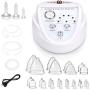 Portable Breast Enlargement Vacuum Pump Body Massager Lymph Drainage Anti-Cellulite Scraping Cupping Therapy Beauty Enlargement Machine