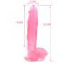 12 Inch Huge Dildo,Big Size Dildo With Strong Suction Cup, Higher Cost Performance V828LL(Clear Pink)