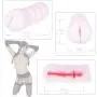 Pocket Pussy,Male Masturbator Vagina Sex Toy for Men,Male Mastubration Stroker Male Sex Toy (White, Lori) Pocket Pussy,Male Masturbator Vagina Sex Toy for Men,Male Mastubration Stroker Male Sex Toy (White, Lori)