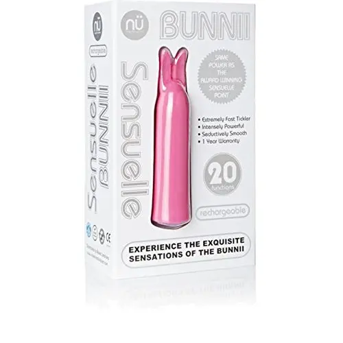Novel Creations Sensuelle Bunnii 20 Function Vibe, Pink Novel Creations Sensuelle Bunnii 20 Function Vibe, Pink