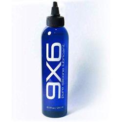 9X6 Pure Silicone Lubricant, 8.5 FL.OZ./ 251 ML Bottle with LED