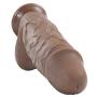 Hyper Realistic D-ildos, Liquid Silicone Adult Toys G-Spot Premium Penis Dong with Suction Cup, Sex Toy for Female