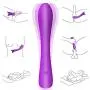 Waterproof Vibrator Dildo for Women with 9 Strong Vibration Modes for Effortless Insertion, PALOQUETH Silicone G Spot Vibrator Clitoral Vibrator for Exciting Stimulation- Ideal Sex Toy for Beginners