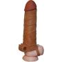 2 PCS Fantasy X-Tension Penis Sleeve Set,Add 2" in Head Cock Extender Male Penis Extension Sleeve Sheath (A)