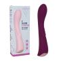 CONtenct 1PC Cordless Vibriting Wand Mssager 10 Speed Realistic Vibe Flexible Dillo Vibritor with Purple