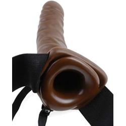 [WALLER PAA] Vibrating Male Men Hollow Strap-on Black Cock Dildo Penis PPA Prosthetic Penis