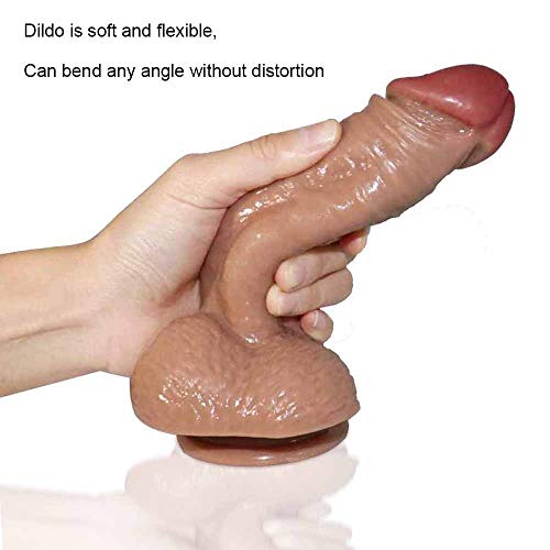 Bedace Realistic Real Soft Didlǒ Waterproof Personal Relax Massager Tools Portable Personal Massage Wand for Women