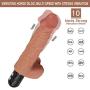 LSANNUY Relax Massage Wand Soft Bendable Ultra-Realistic Lifelike Realistic Dillo,Body-Safe Material T-Shirt Realistic-Vibratòr Silicone Pleasure Toy