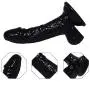 HYLHYL5-F Rěàlǐstǐc Tǒy Sǔctǐǒn Cǔp, Handheld Bendable PVC Super Realistic Full Body Hands-Free Black (L: 15cm / 6", W: 3.5cm / 1.37") HYLHYL5-F Rěàlǐstǐc Tǒy Sǔctǐǒn Cǔp, Handheld Bendable PVC Super Realistic Full Body Hands-Free Black (L: 15cm / 6", W: 3.5cm / 1.37")