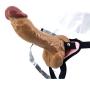 10in Huge Strápless Strápǒn Pleasure Massager for S-%éx GAO-SH9660 I Love (Color : Brown)