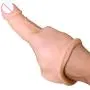 Penis Enlargement Sleeves Colossus Realistic Cock Girth Enhancer Penis-extender Sleeve Penis-extension Add On 1.6&quot 35% Bigger Soft Penis Couple Fun Toy