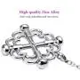 UTIMI Nipple Clip Alloy Breast Clamps with Detachable Chain Silver UTIMI Nipple Clip Alloy Breast Clamps with Detachable Chain Silver