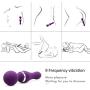 Clitóriàl Stimulàtor Women S(ex Toys for Female Didó Vibràntor for Female Large Beat Wànds for Couple USBRechàrgeable-Vibràtion-Waterproof-Neck-Purple with Wiréless Contról
