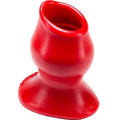 OxBalls Pighole 5 Inch XXL Fuckable Buttplug, Red