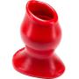 OxBalls Pighole 5 Inch XXL Fuckable Buttplug, Red