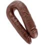 Pipedream King Cock L Double Trouble, Brown