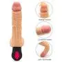 Huge-Vibratòr with 12 Speeds Rotating Vibrating Hands Free Play for Women