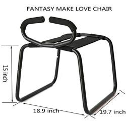 Multifunction Sex Position Enhancer Chair Novelty Toy with Handrail for Couples