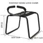 Multifunction Sex Position Enhancer Chair Novelty Toy with Handrail for Couples