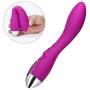 Bombex Inspiration 100% Waterproof Rechargeable G-Spot Vibrator - Bendable Quiet Vibrators - Vibrating Anal Vibrators - 6-Function Magic G Vibe Silicone Massagers,Purple