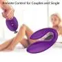 G-Spot Vibrators, Xocity, Clitoral Nipple Anal Vagina Vibrator with 10 Vibrations 10M Remote Control, Adult Sex Toys with Dual Motors for Women Men Male Female Couples Play, Purple