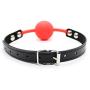 Ball Gag Silicone Red Gag