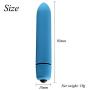 Mini G-Spot Vibrator 14 Frequency Bullet Vibrator Massage Eggs Vibrator