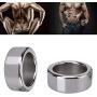 FST Stainless Steel Cock Ring Male Delaying Ejaculation Penis Ring, 1.18