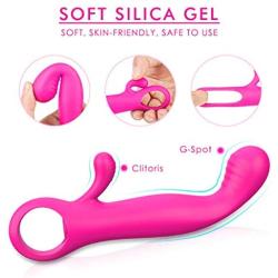 RITER 9 Vibrantion Modes Vibrantor G Spotter Stimulator Rechargeable Massager Adullt Six Toys for Women Hot Pink